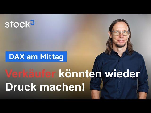 DAX - Diese Tradingchance sehe ich heute Nachmittag!