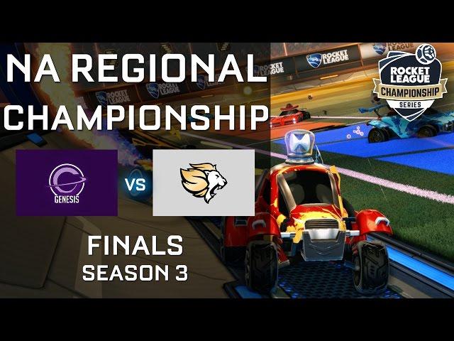 Genesis vs Selfless Gaming NA Championship Quarterfinals - RLCS S3