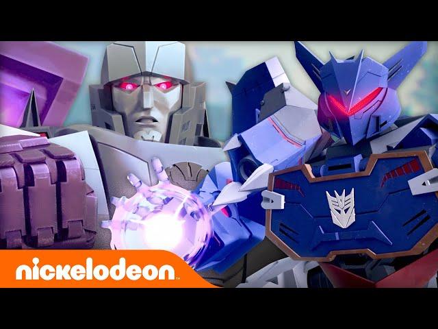 Megatron and Optimus Join the SAME TEAM?! | Transformers: EarthSpark | Nicktoons