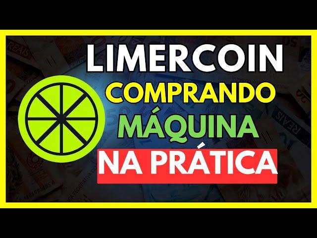 LIMERCOIN: COMPRANDO MAQUINA DE  MINERAÇÃO NA PRÁTICA