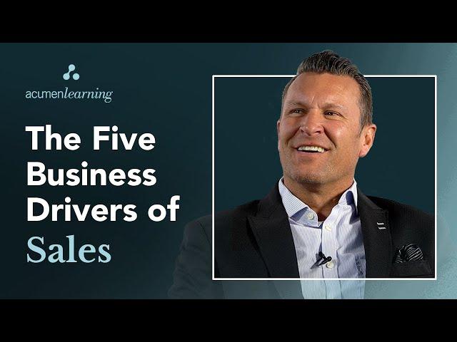 The 5 Business Drivers of Sales