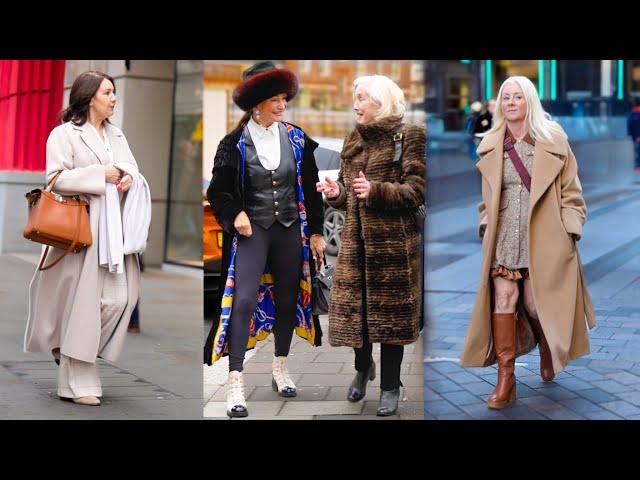 What Women Are Wearing on Bond Street | Christmas Street Style in London 