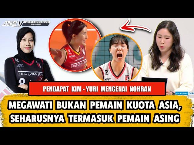 TANGGAPAN KIM YURI MENGENAI MEGAWATI, NOHRAN UNDER-PERFORM, RED SPARKS CETAK SEJARAH 9X WINSTREAK