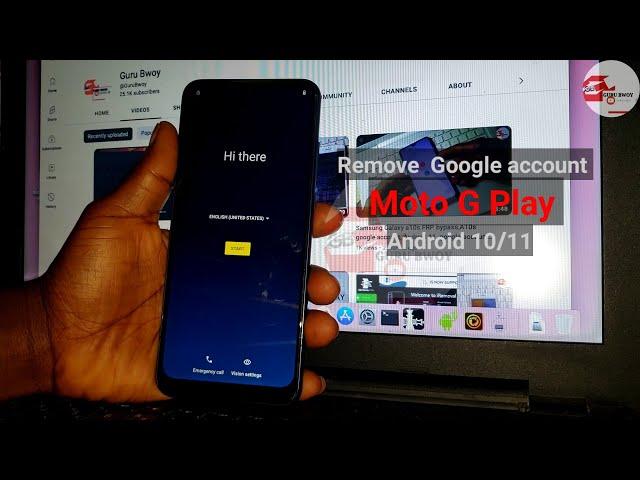 Moto G Play 2021 (XT2093) Android 11 FRP/Google Lock Bypass WITHOUT PC - Motorola G Play Frp bypass