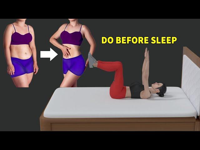 DO IN BED BEFORE SLEEP TO BURN BELLY FAT