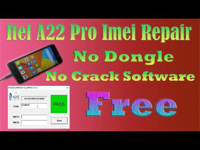 itel a22 pro imei repair without box