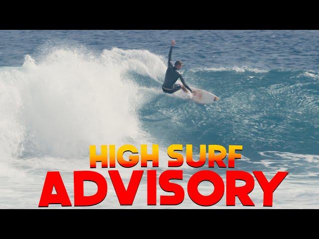 HIGH SURF ADVISORY ISSUED FOR SANDY BEACH