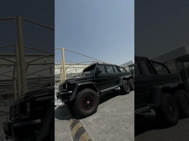 G63 6x6 in DEIZ garage  #car #g636x6 #mercedes #dubai #autoservice