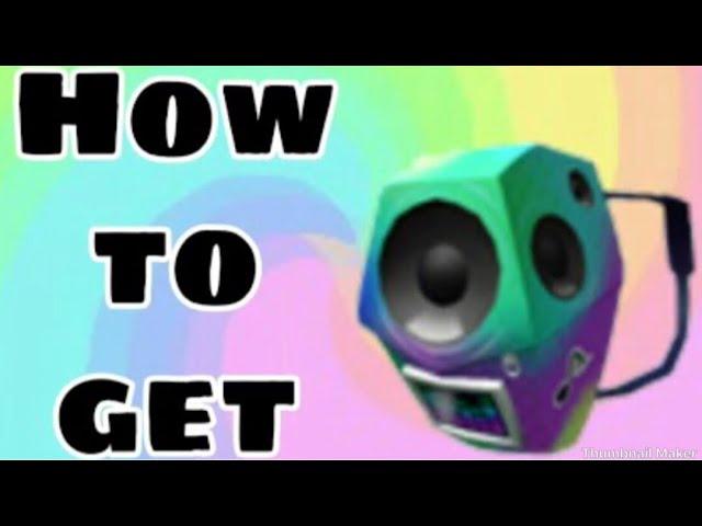 How to get the boombox backpack.