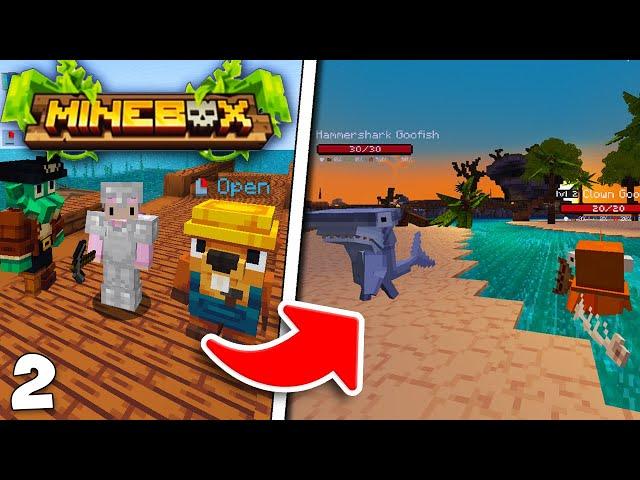 Minecraft Minebox MMO - Starting Our Island!