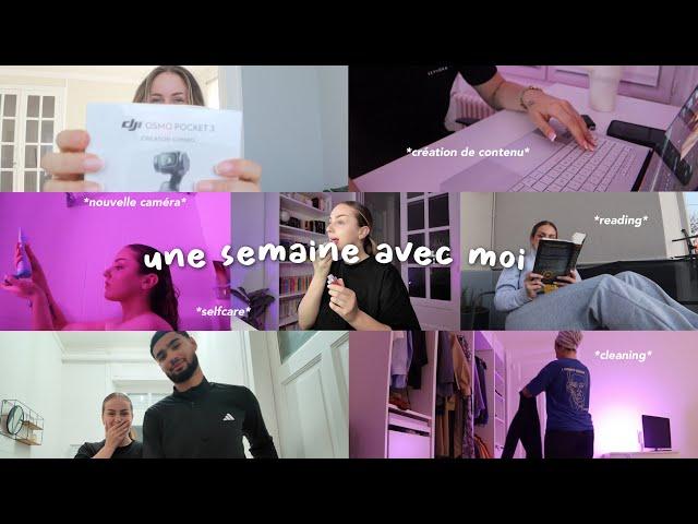 UNE SEMAINE AVEC MOI : derniers jours d'octobre, cinnamon rolls, nouvelle caméra de vlog !!!