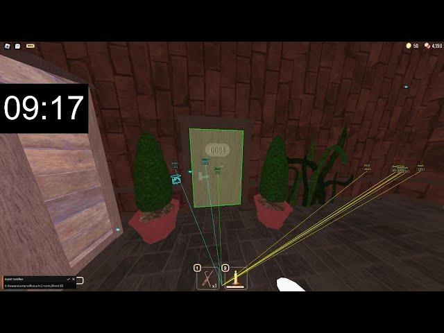 DOORS HOTEL UPDATE WORLD RECORD SPEEDRUN *12:55* NO CHEATS