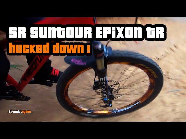 SR Suntour Epixon Fork Test | Epixon Hucked Down To the Limit | Is this trail Worthy? | Raw Sessions