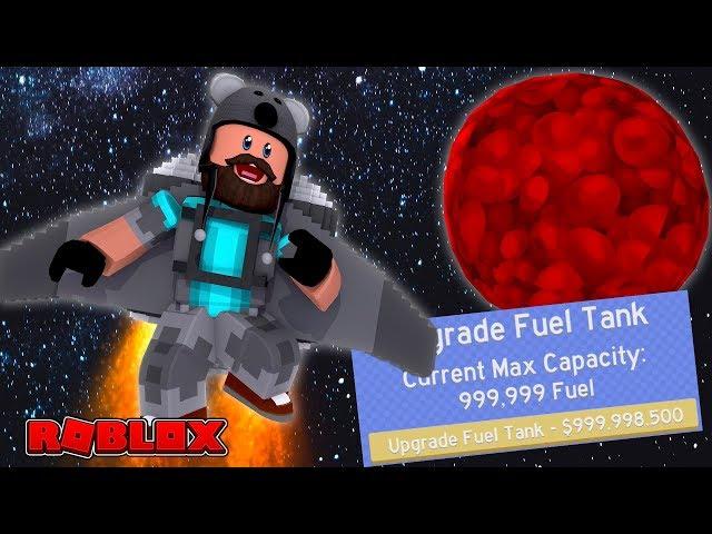 MAX HEIGHT WITH MAX FUEL!! | Jetpack Simulator | ROBLOX