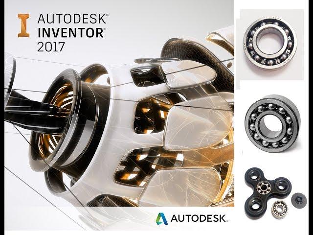 Autodesk Inventor Professional 2017 Подшипник 3д модель