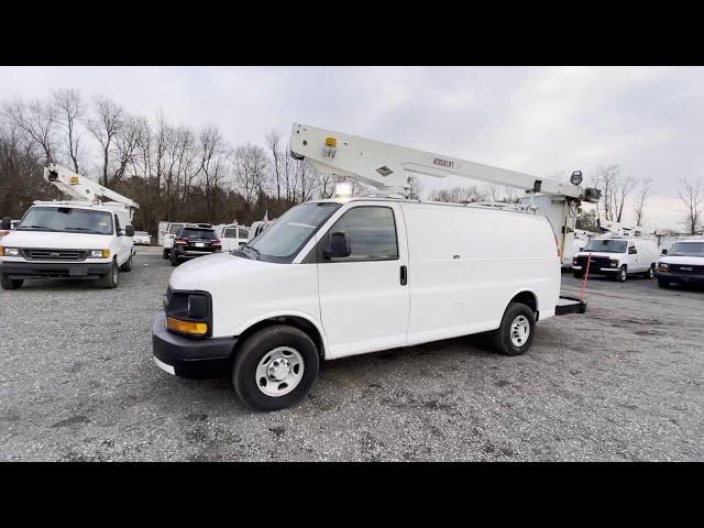 Lewis Motor Company - 2006 Chevrolet Express 3500 Versalift Bucket Van Boom Lift for sale on eBay!