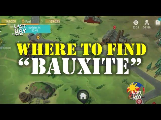 "BAUXITE" (for CEMENT) - LOCATIONS /WHERE TO FIND IT - LDOE