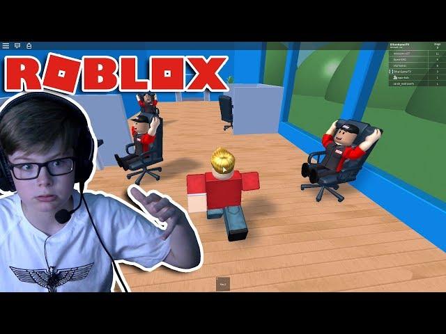 ETHAN GAMER ESCAPES ROBLOX HQ!!