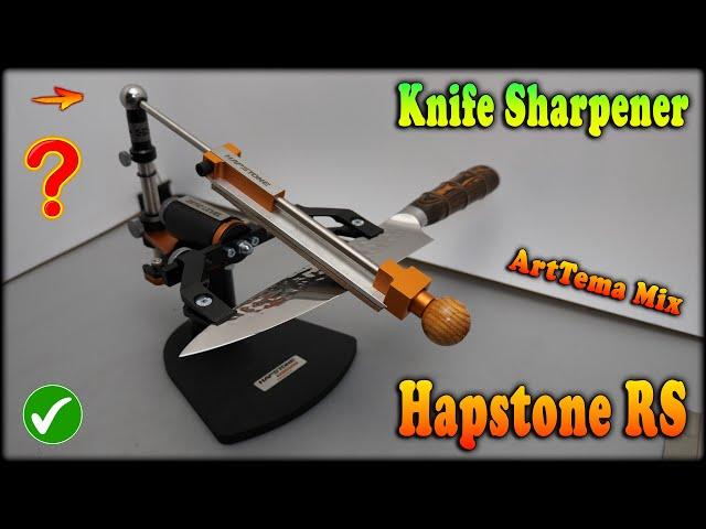 New in 2023! Best professional knife sharpening system Hapstone RS | How to sharpen a chef knife.