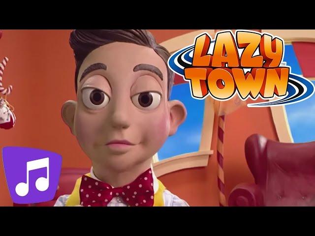 Lazy Town | The Mine Song | Music Video | Kids Karaoke