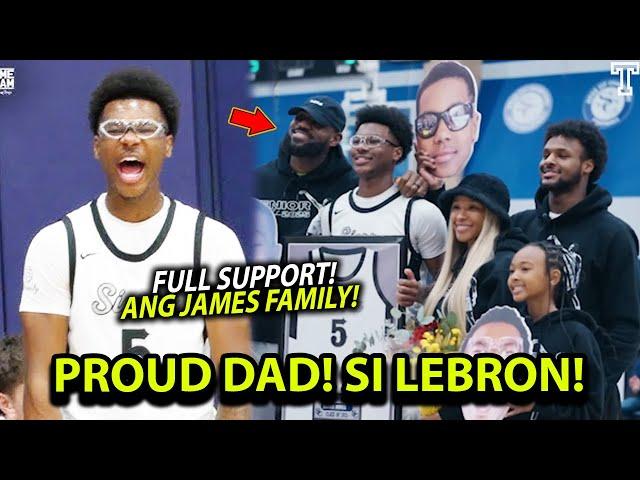 Grabe ang bilis ng panahon! "MALAPIT NA SUMUBOK SA NBA!"  ang pangalawang anak ni Lebron James!