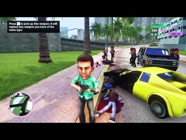 GTA VICE CITY DEFINITIVE EDITION NEW GRAPHICS MODS AND TRAINER MOD