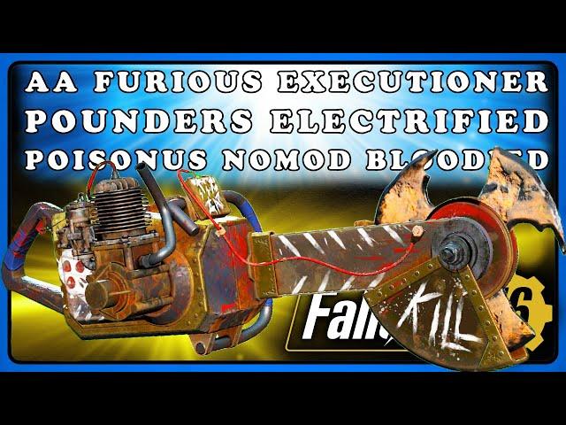 Fallout 76: What's The Best Auto Axe and Why it's Furious. ;) Turtle's Lab.