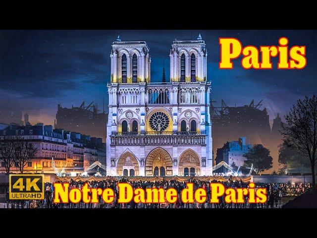 Paris, France  -  Reopening of Notre Dame de Paris | A Walk In Paris