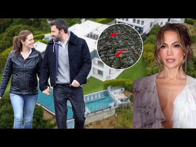 Back in Garner's arms : The sign Jennifer Lopez and Ben's marriage is over, revealed from $60m home