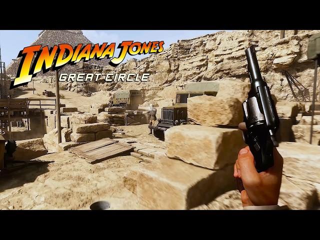 Indiana Jones And The Great Circle NEW Gameplay (No Commentary)