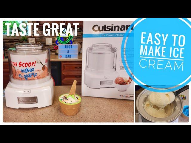 Cuisinart Ice Cream Maker Machine 1.5 Quart ICE-21 Review & How To Make Ice Cream