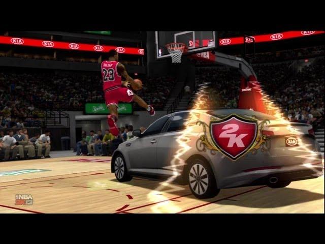 NBA 2K13 All Star Dunk Contest: Legend Showdown! | Jordan, Wilkins, Drexler and Bryant