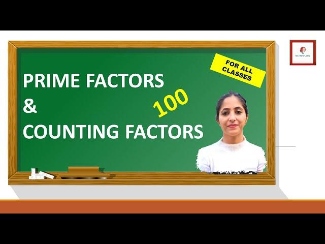 Calculate all Factors of 100 #yt #viralmaths #education #prime factorisation