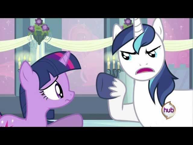 Shining Armor tells Twilight off