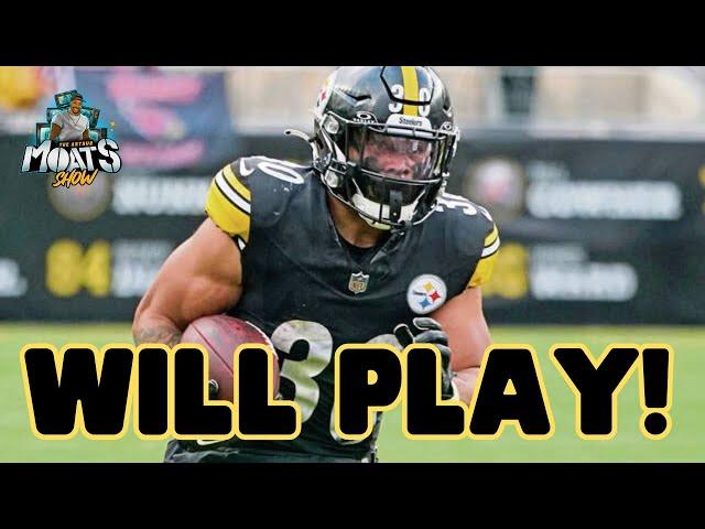 Pittsburgh Steelers Jaylen Warren Will Play Vs The Las Vegas Raiders