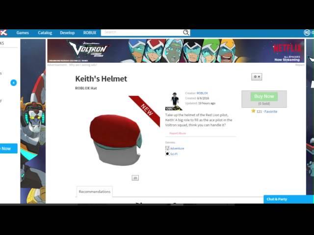 Roblox: How To Get Keith's Helmet [Free] [ENDED]