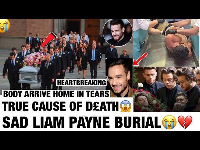 LIAM PAYNE B0DY FINALLY ARRIVE HOME FOR BURlAL HIS TRUE CAUSE OF D£ÆTH #liampayneburial #liampayne