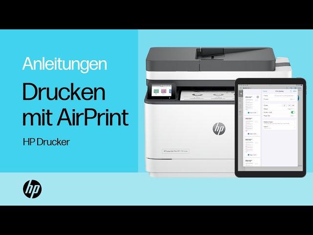 Drucken mit Apple AirPrint auf einem HP Drucker | HP Support