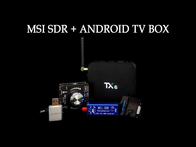 MSI SDR + ANDROID TV BOX