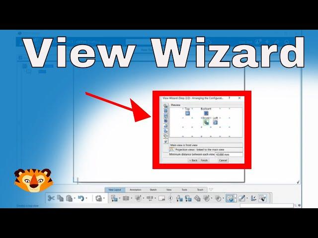 How to Create a Drawing and Views using View Wizard | 3DEXPERIENCE CATIA Drafting