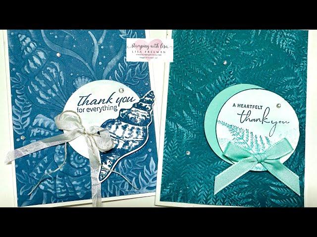 Another Fun Embossing Folder Technique!!