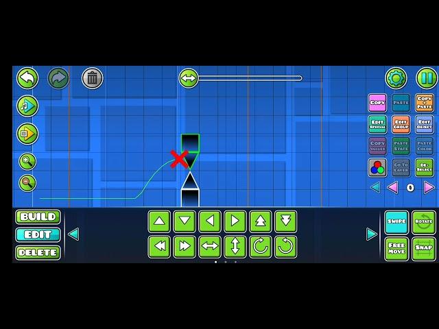как сделать движущийся блоки в geometry dash