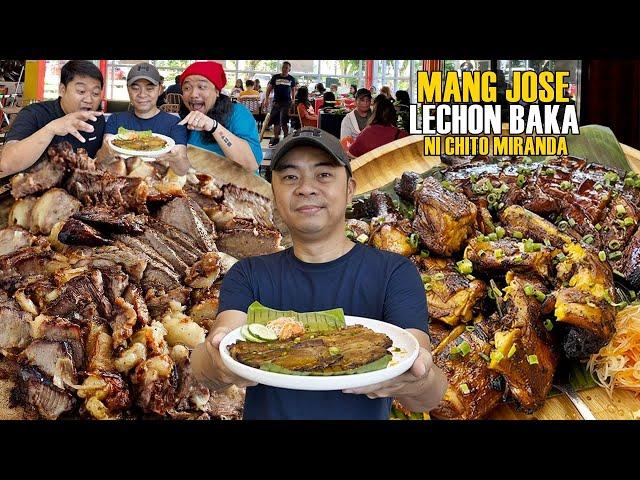 Sikat na LECHON BAKA ni "MANG JOSE" @ChitoMirandaJr ​sa Tagaytay!! (HD)