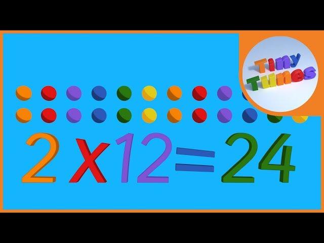 2 Times Table Song | Tiny Tunes