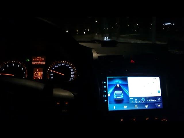 Toyota avensis testing mekede m300s Display Android 11