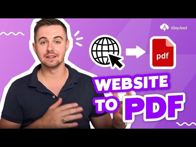 How to Convert a Website to PDF: Step-by-Step Guide