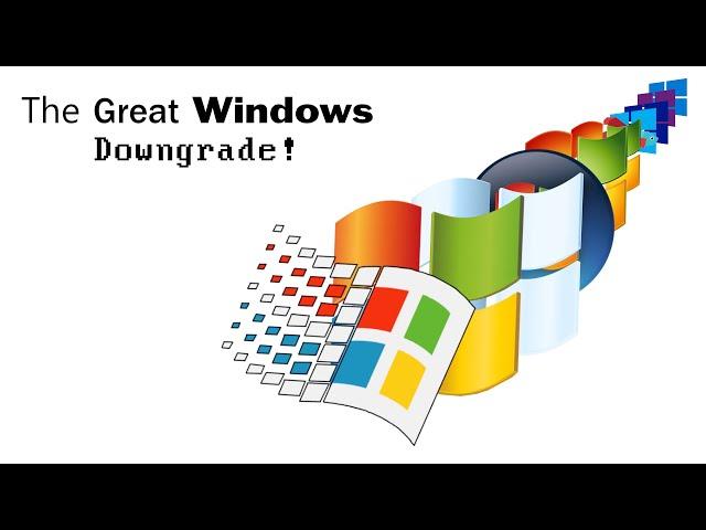 The Great Windows Downgrade! | Part 1: Windows 10 to Windows Whistler Build 2419 (2,000 SUB SPECIAL)