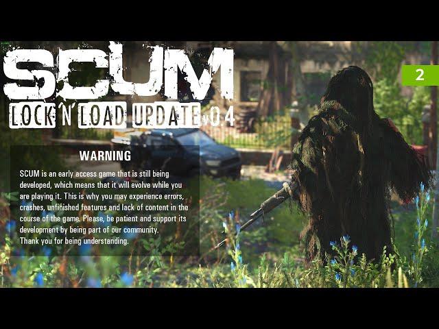 SCUM Создаю универсальный персонаж. Как быстро прокачиваю. Версия игры 0.4