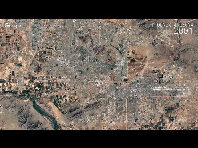 Google Timelapse: Phoenix, Arizona