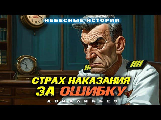 Небесные истории: СТРАХ наказания за ошибку | АВИАЛИКБЕЗ #авиация